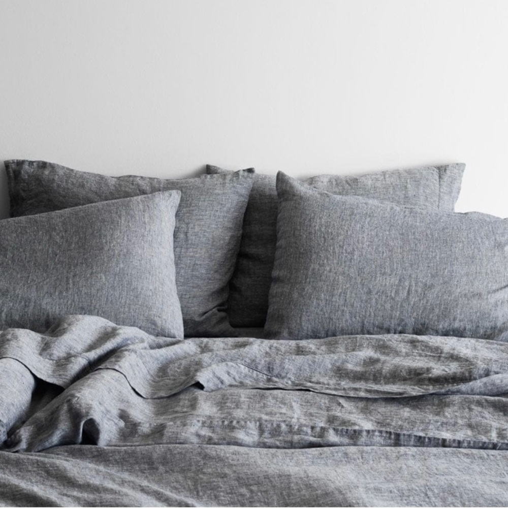 The Citizenry STONEWASHED FRENCH LINEN DUVET COVER - King